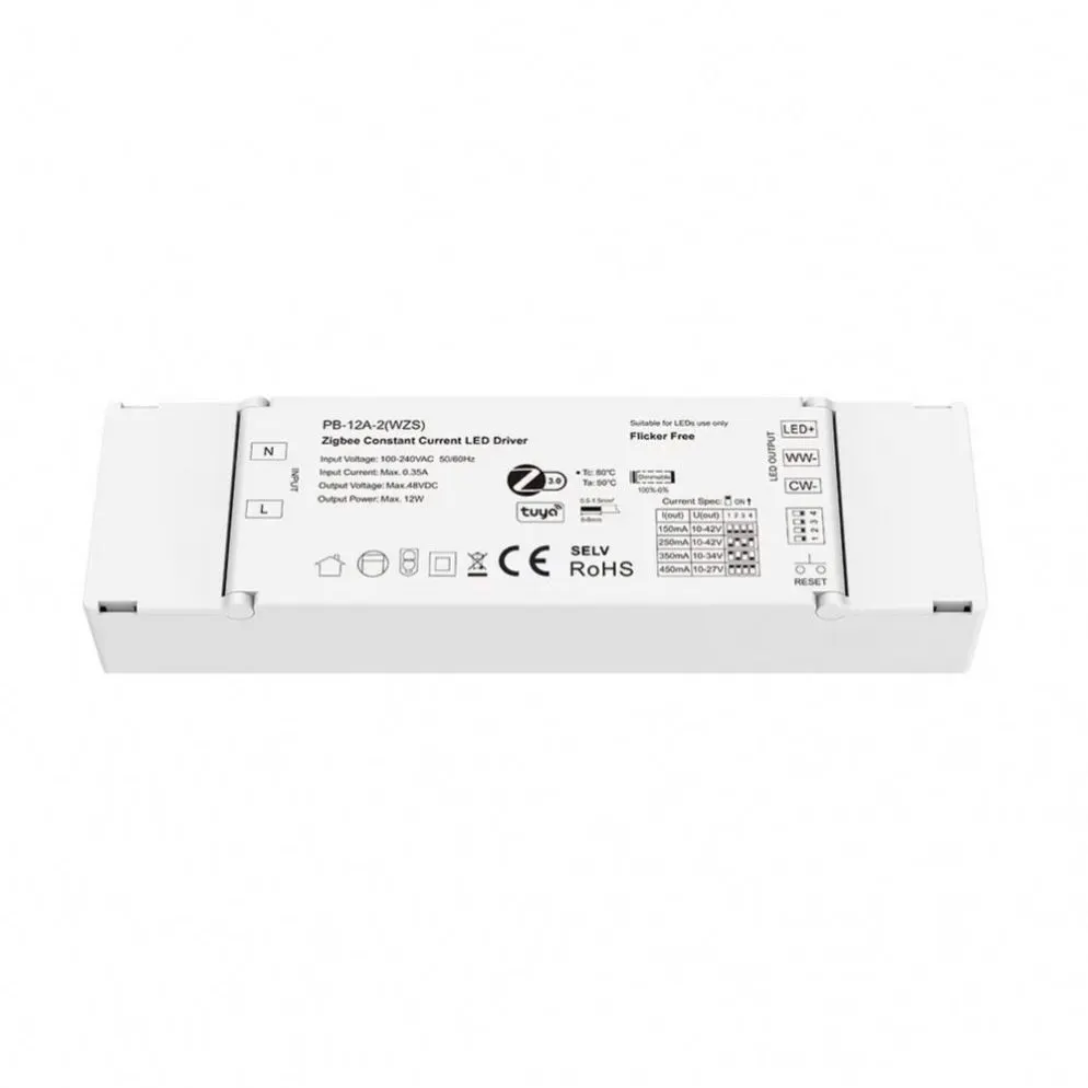 12W TUYA Zigbee CCT світлодіодні драйвери з регулюванням яскравості