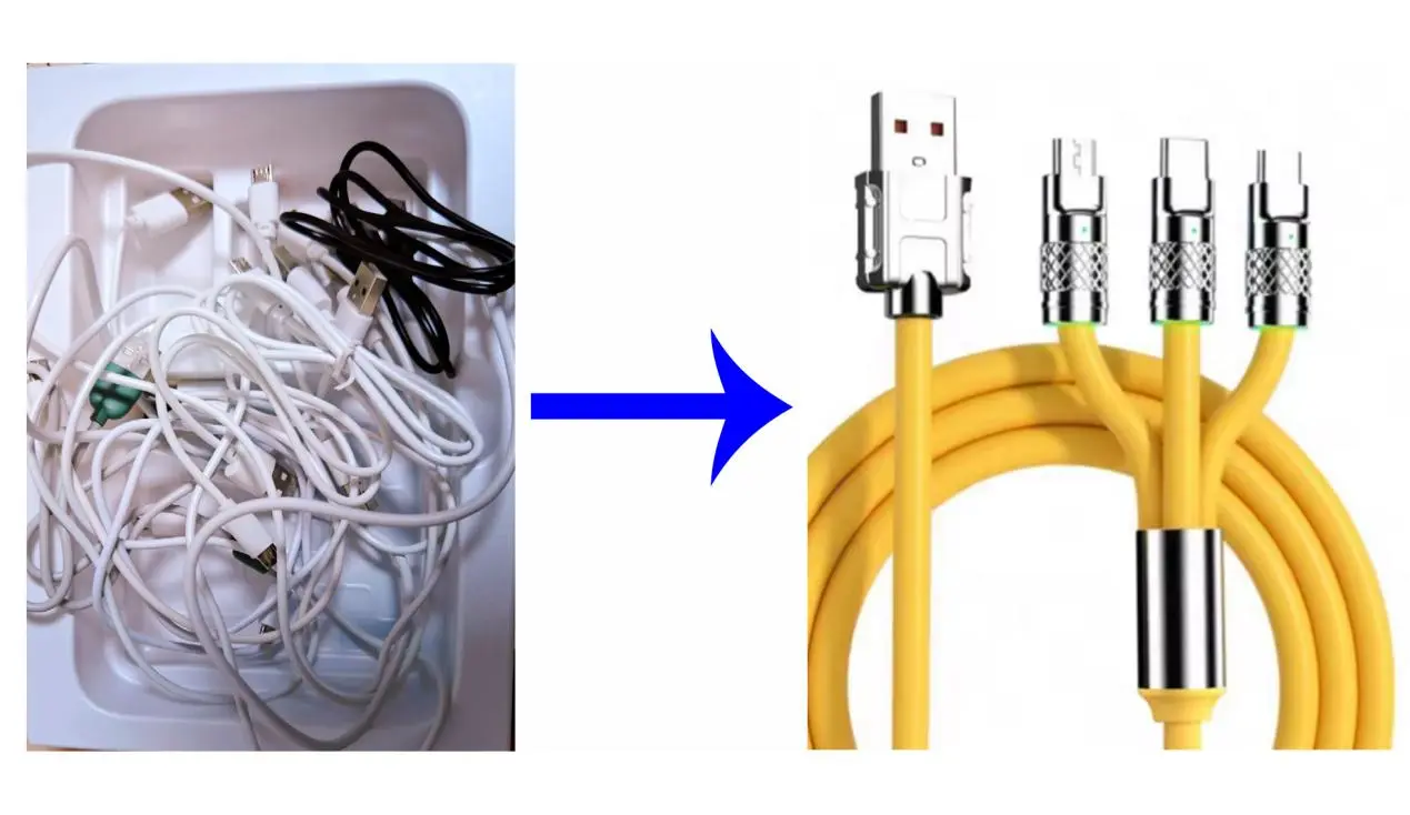 Starwell запускає Tri-Charge Pro: Ultimate Universal 3-in-1 Cable для даних для безладу