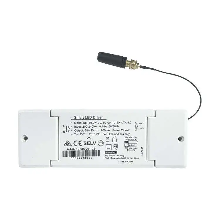 Tuya Zigbee Wireless Control 350ma Cct Диммований світлодіодний драйвер